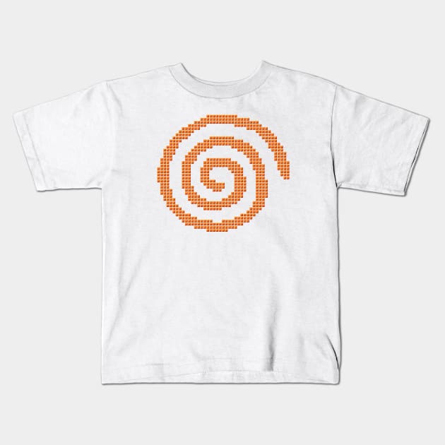 Dreamcast Pixel Cubes Kids T-Shirt by CCDesign